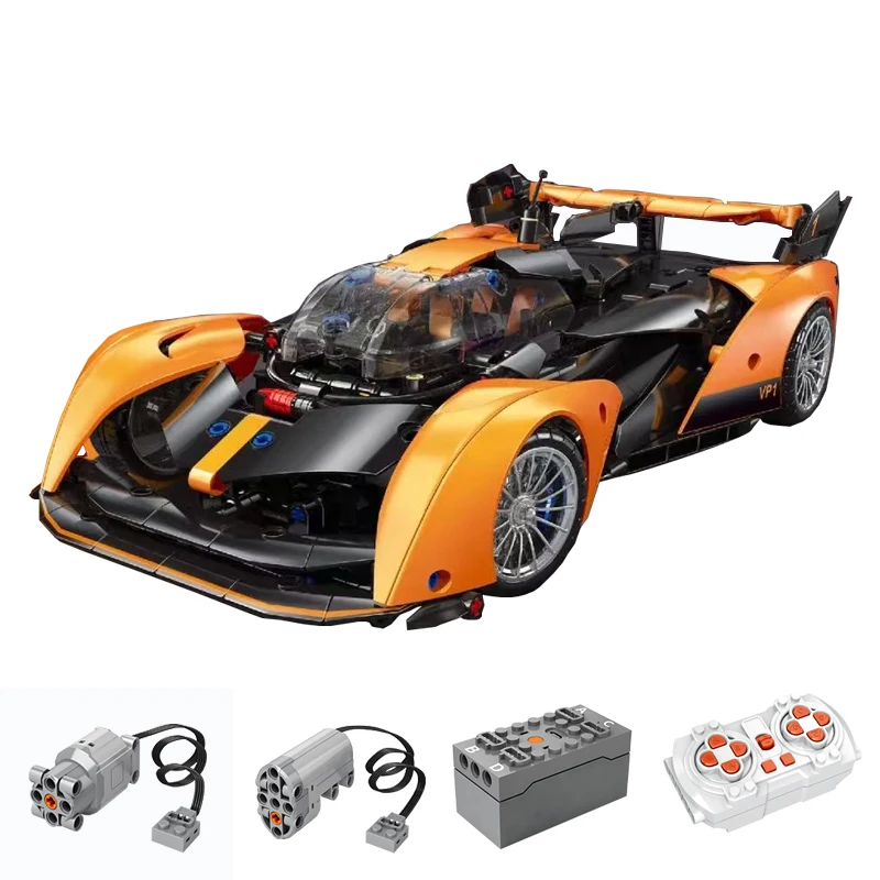 

IN STOCK 1:14 MOC Technical Remote Control Sports Car Building Blocks Model Racing Bricks Assembling Toys for Children Gift Set