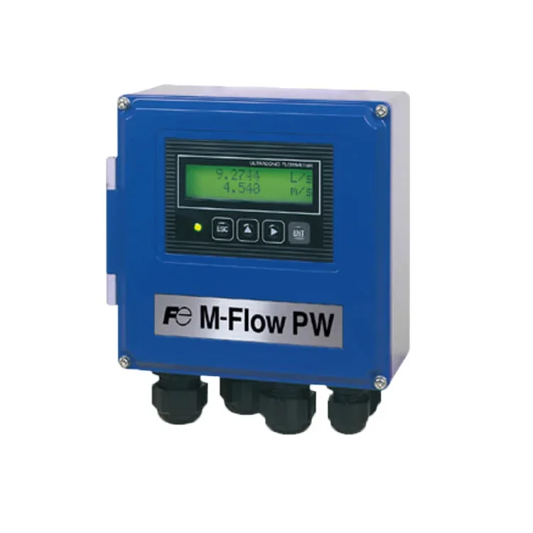 FOB Price Fixed Converter  Liquid measurement  Ultrasonic Flowmeter External clip economical Water Flow Meter