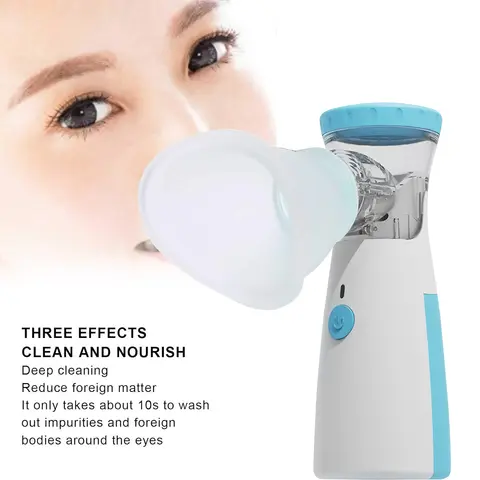 아이 나노 스프레이 어 전기 아이 스팀 핫 압축 눈 보습 악기 아이 스파 워싱 페이스 스킨 가습기 피로 완화