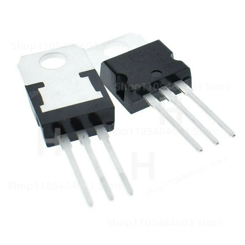 10 x LM7805 L7805 7805 IC  Voltage Regulator 5V 1.5A TO-220