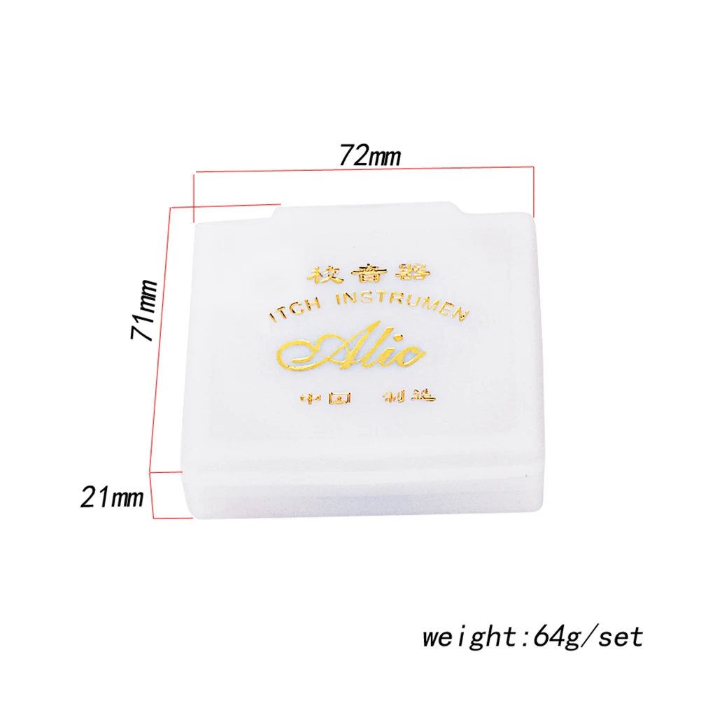 

B702 13 Tone C Pitch Pipe Guitar Tuner Tuning Violin Bass Silver Case Professional Music Tool