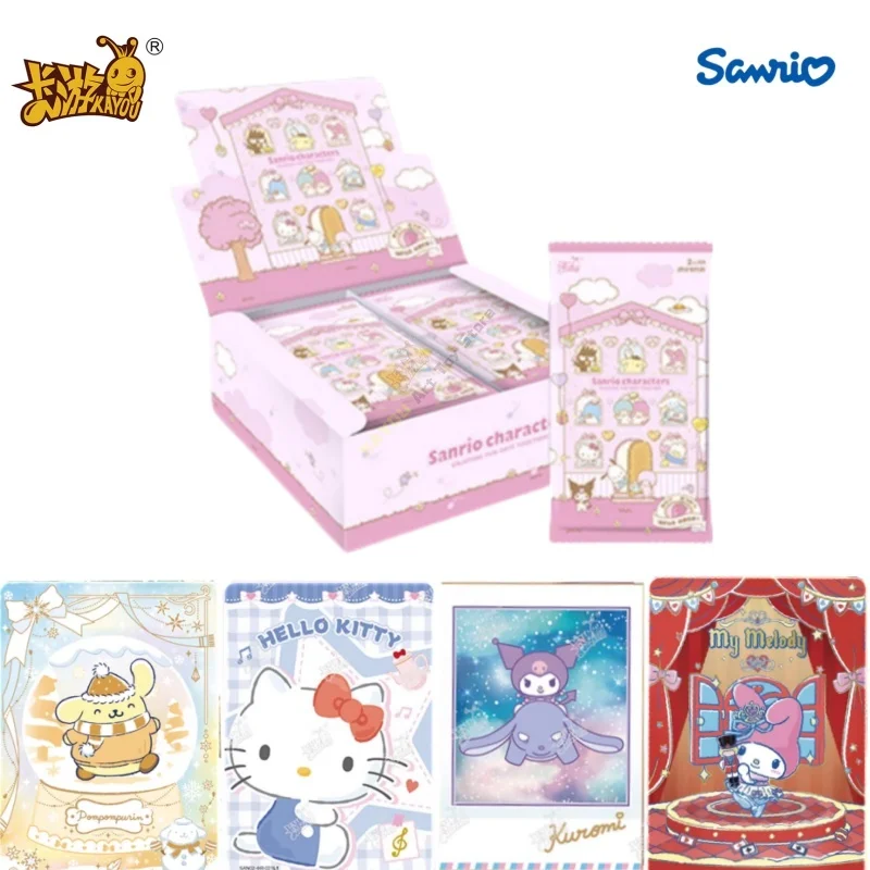 

KAYOU Official Genuine Sanrio Card Mengmengqu Movie Bag Green Winter Clear Snow Animation Cartoon Peripheral Children Toy Gift