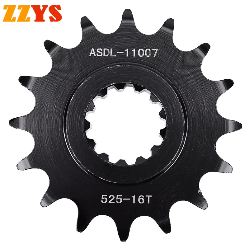 525 16T 16 Tooth Front Sprocket Gear Staring Wheel Cam For Honda CBR600 CBR600RA C-ABS 2009-2020 CBR 600 CBR600RR 2007-2022 2021