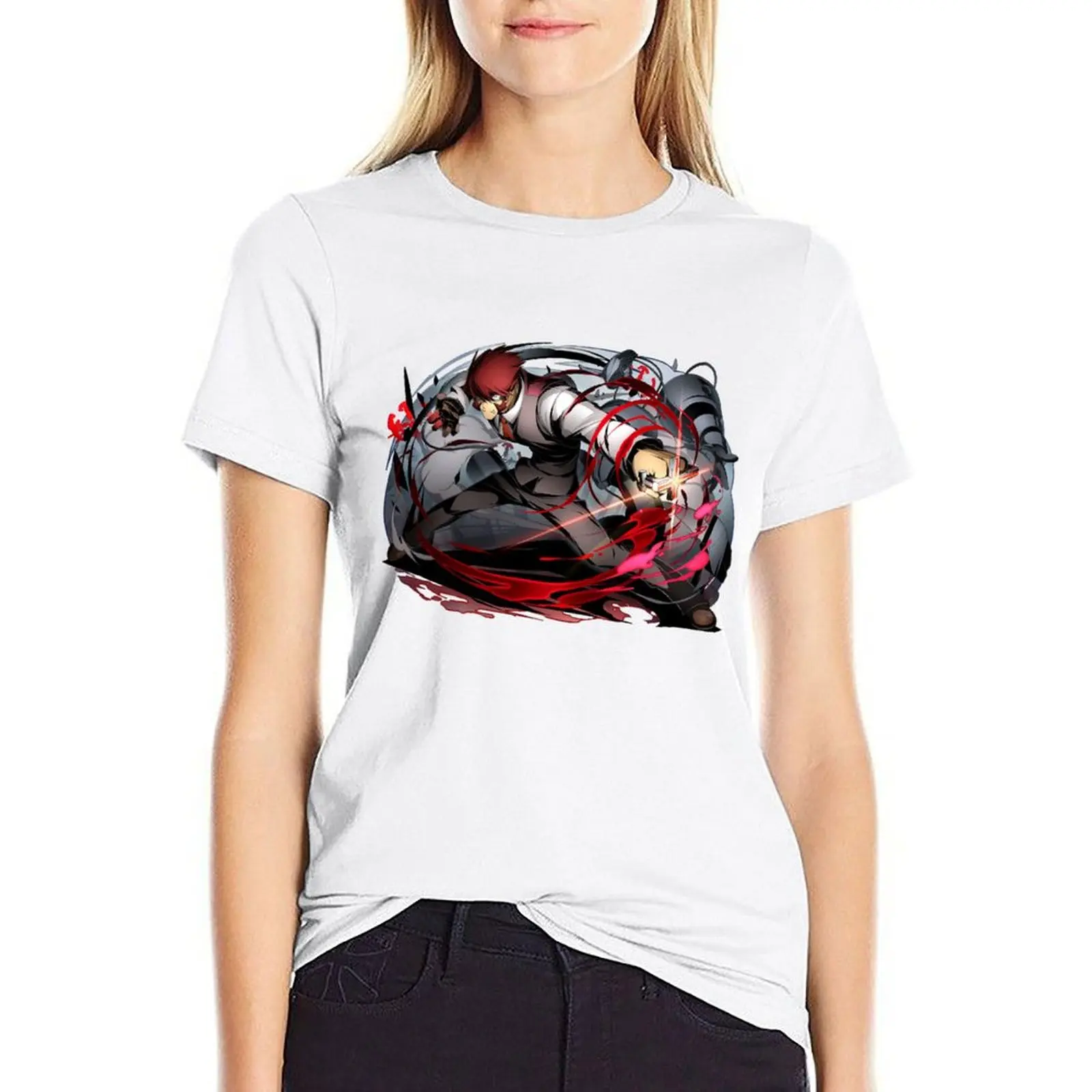 

Klaus Von Reinherz - Blood Blockade Battlefront T-shirt anime clothes tops oversized black t-shirts for Women