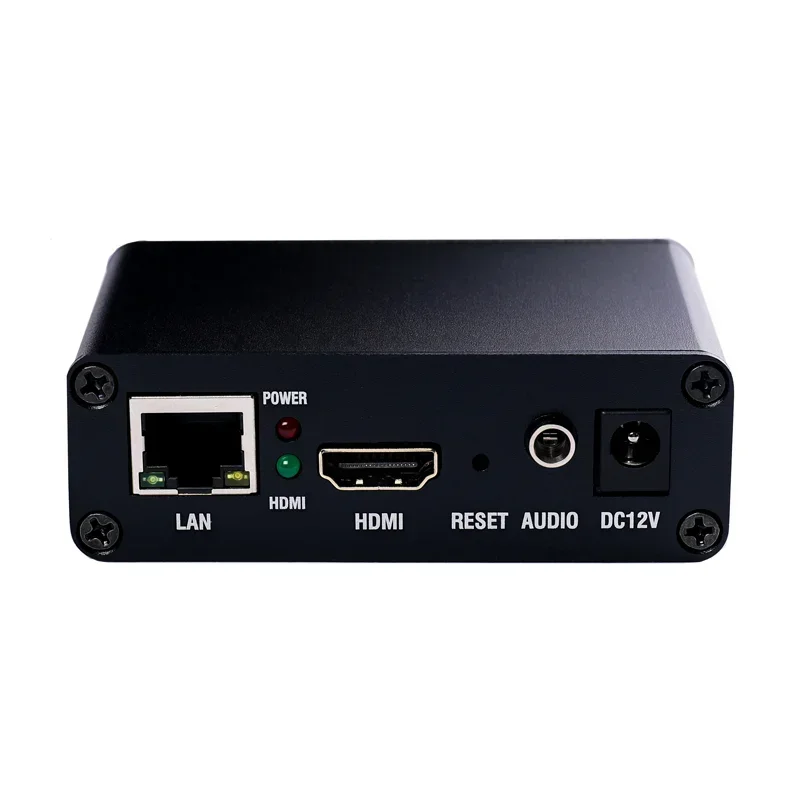 

4K H.265/H.264 IP Stream Decoder And USB Files Player Output By ONVIF RTMP RTSP UDP HTTP Protocol