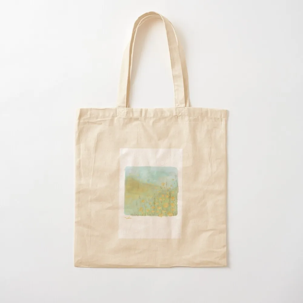 

Fields of Yellow Tote Bag women bag personalized tote bag Women's shopper Shopper Canvas Tote