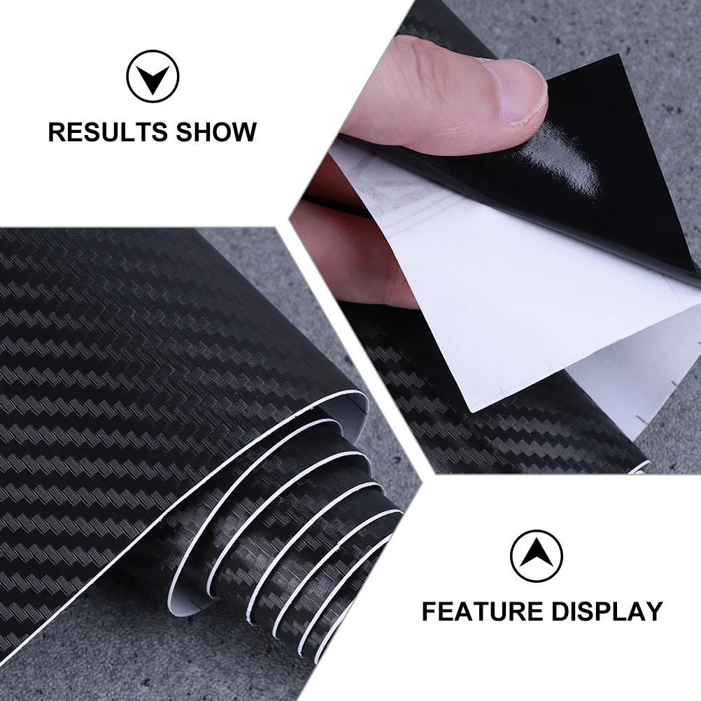 

1 Roll Carbon Fiber Wrap Film 4D Tpu Scratch Proof Waterproof Interior Decor Sticker For Car Motorcycle Laptop Trunk Hood