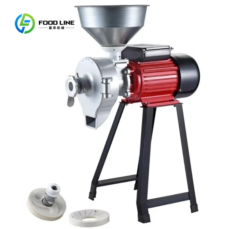 

Durable Build Wheat Corn Grinder Food Grade Components Heavy Duty Design Premium Quality Commercial Home Grain Mill Customized