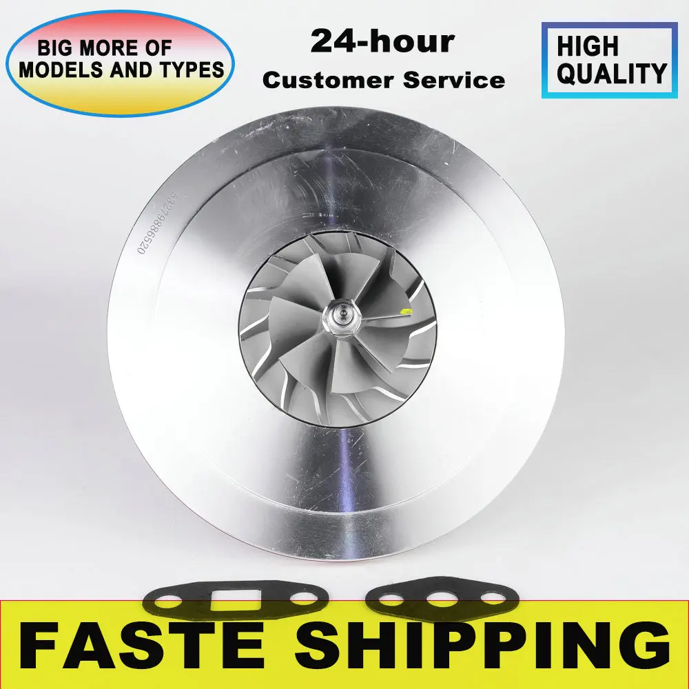 NEW Turbocharger Cartridge K27 Turbo CHRA For Volvo 5.46 164KW 223HP Lkw D6B220 2000- 53279706520 8192481 Turbine Core 8113593