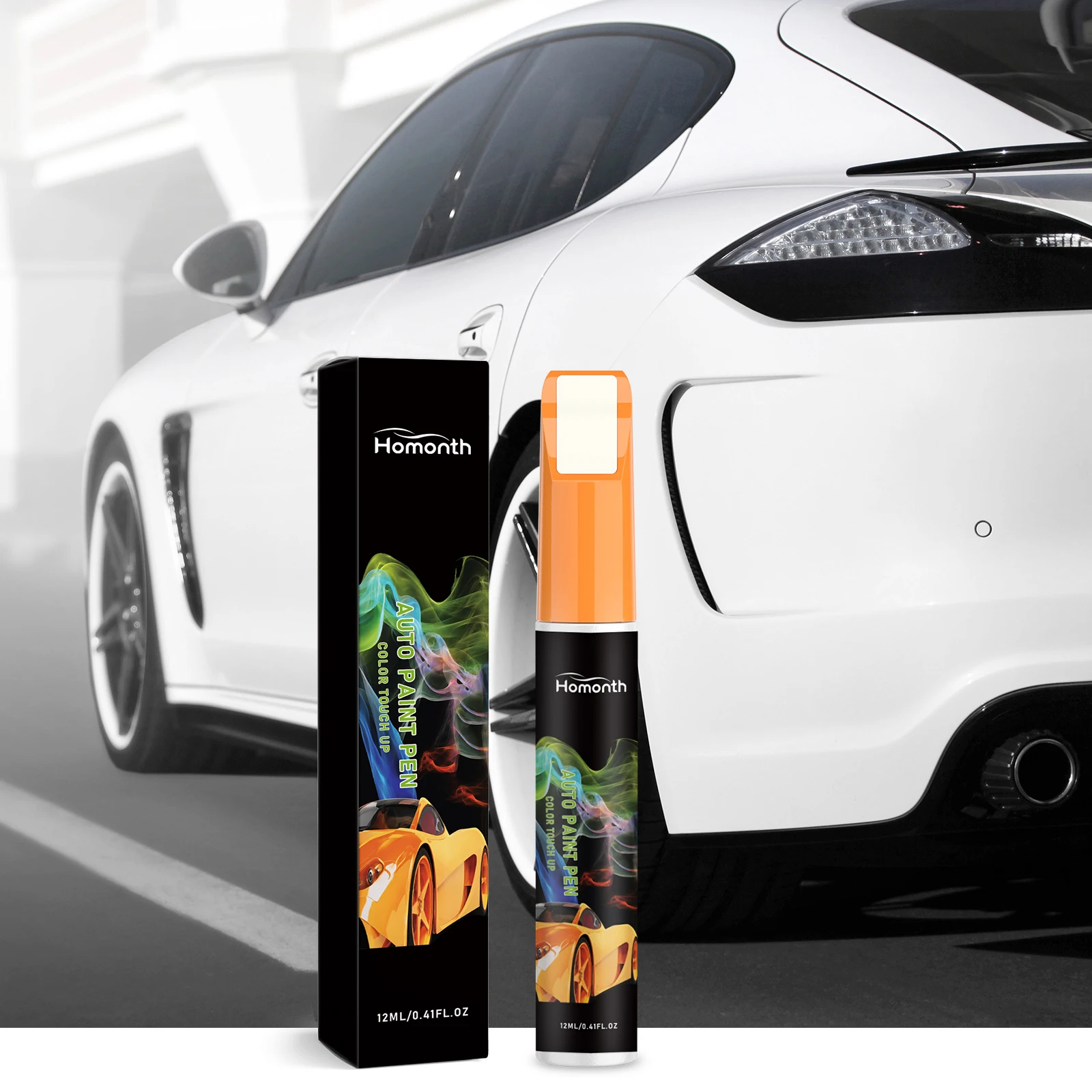 The Car Touch Up Pen Is Convenient for Repairing Scratches on The Surface of The Car Body, and It Dries Quickly. It Is Suitable for All Types of Car Models