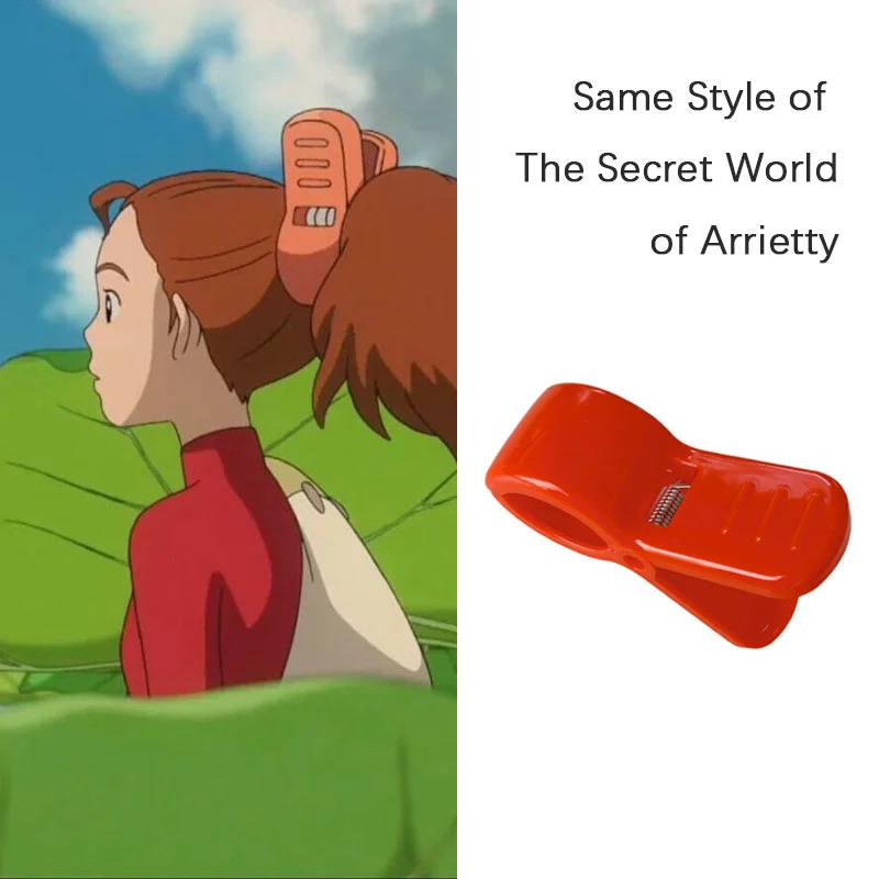 Arrietty Grab Clip Female Hair Clips High Ponytail Fixed Artifacts Large Clip Hair Accessories