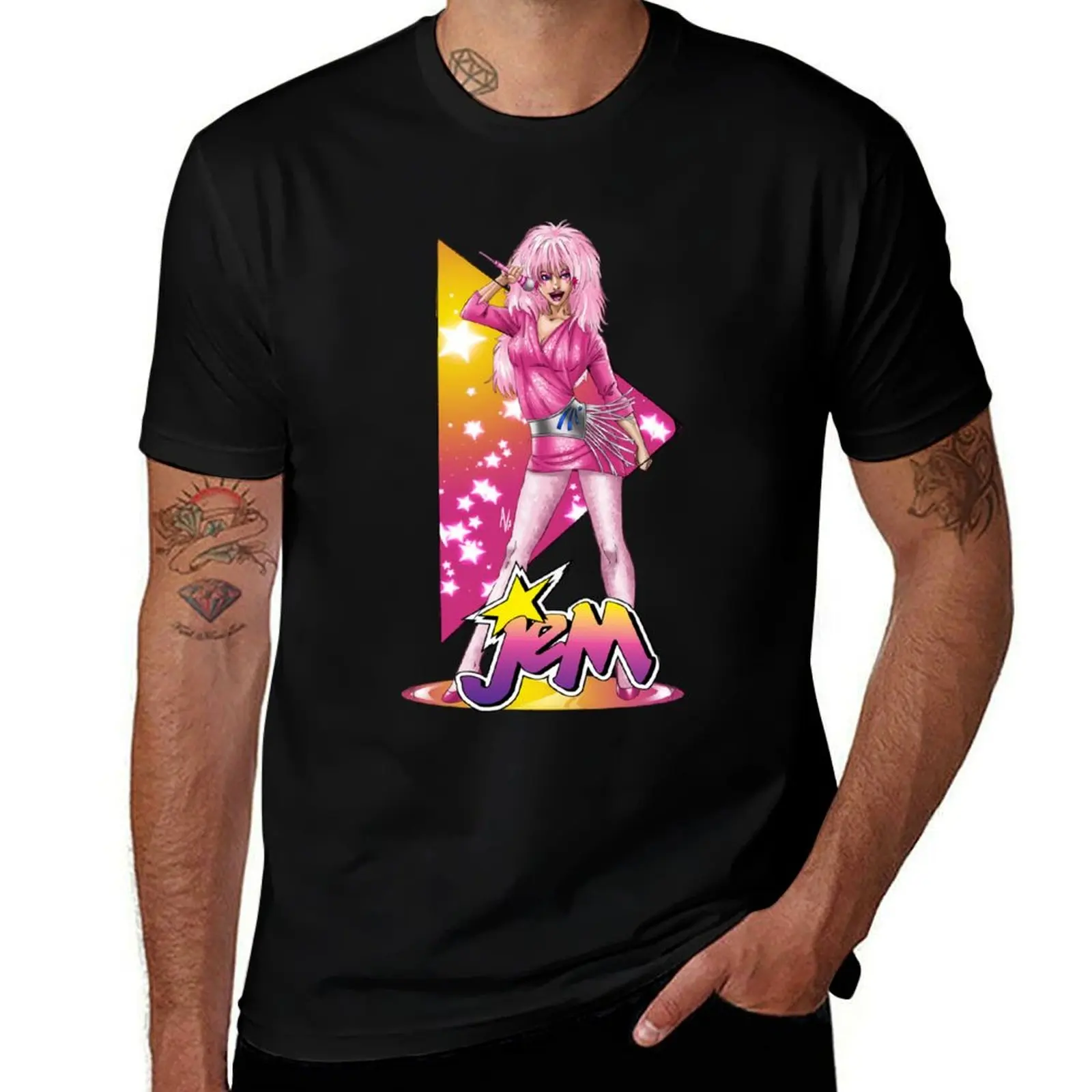 

Lucky Gift Jem And The Holograms Gifts For Halloween T-Shirt g man t shirts for men t shirts for man graphic tees T-shirt