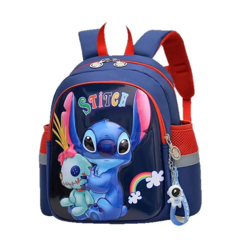 

Stitch Print Backpack Student Daypack Children Cartoon Anime Letter Knapsack Student Student Kids Birthday Cute Gifts