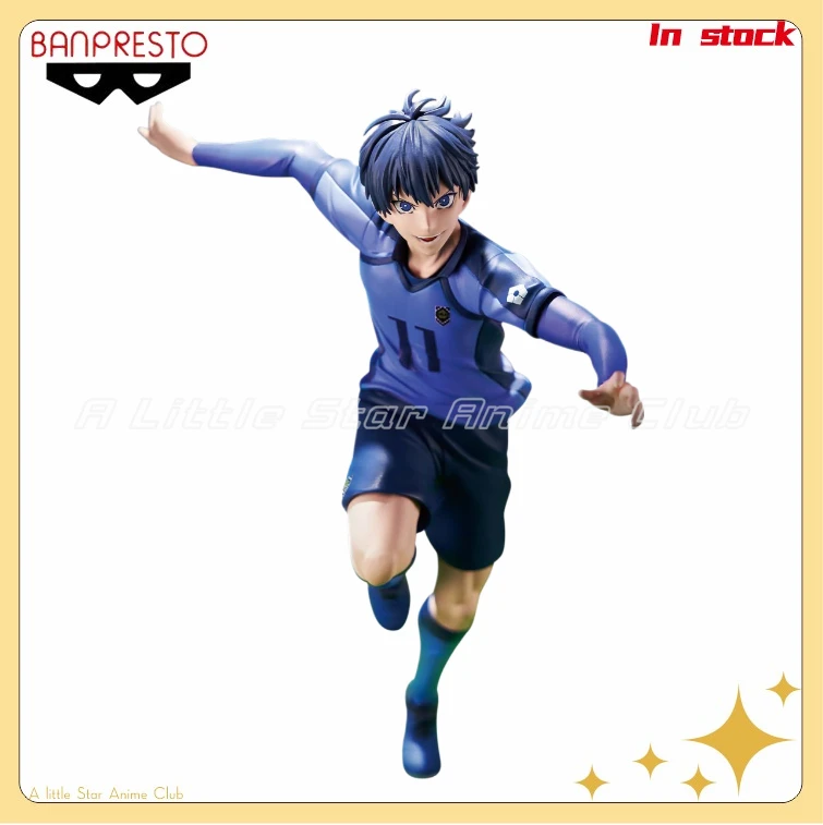 

In Stock Original BANDAI BANPRESTO BLUE LOCK YISAGI YOICHI Anime Figure Model Collection Gift Toys
