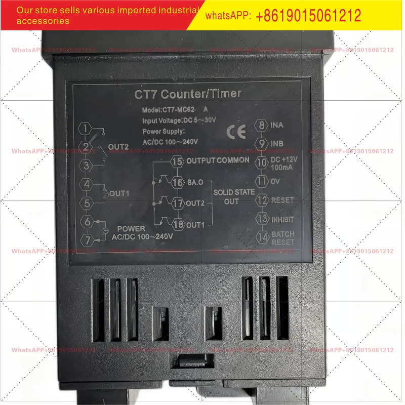 SOMMY Meter CT7-MB61-JYT CT3/4-MC62 Electronic Counting Meter CT6-2P