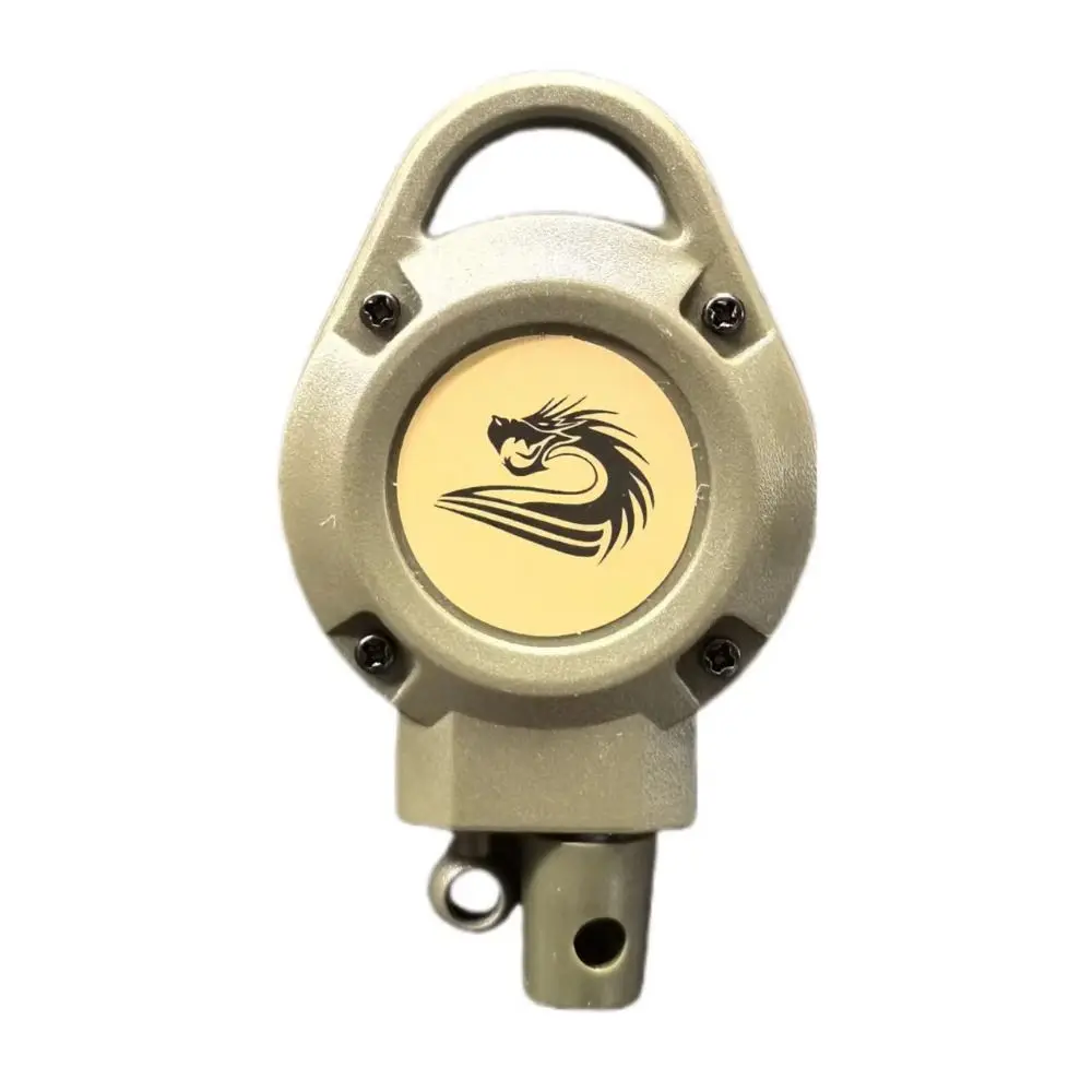 Steel Wire Hunting Keychain PE Wire Rebound Quick Setting Trap Clip Retractable Easy Pull Buckle Outdoor Hunting Tool