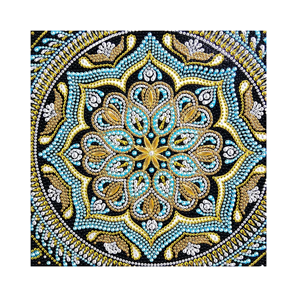 Mandala 5D DIY Diamond Painting Kit Full Special Shape Crystal Drill Rhinestone Wall Art Crafts Mosaic Picture Home Decoration