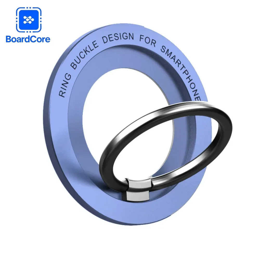 

Magnetic Phone Ring Holder 360° Rotation Foldable Finger Stand for IPhone Android No Residue