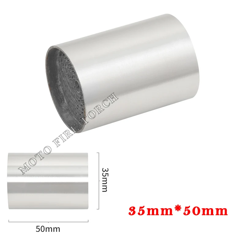 Universal Motorcycle Exhaust System Catalyst 35mm 42mm 48mm 53mm Catalytic Motorcycle Muffler DB Silenciador Escape Sistemas