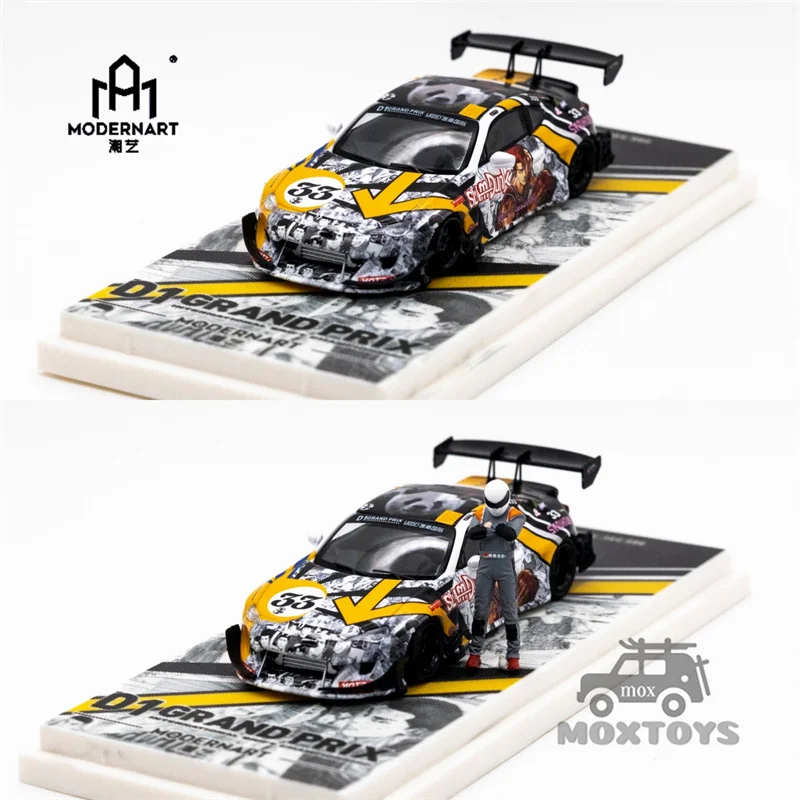 

ModernArt 1:64 86 D1 DRAND PRIX white black limited999 Diecast Model Car