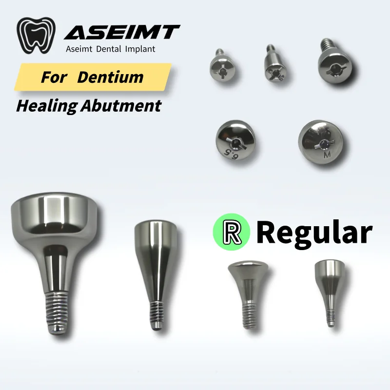 

Dental For Dentium Super Line Cover Screw Healing Abutment Cap Titanium Grade 5 OEM ODM Custom Dental Parts