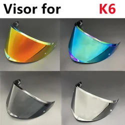 Helmet Visor for AGV K6 K6S Helmet Shields Replacement Windshield Sunshield Full Face Casco Para Moto Accessories Parts