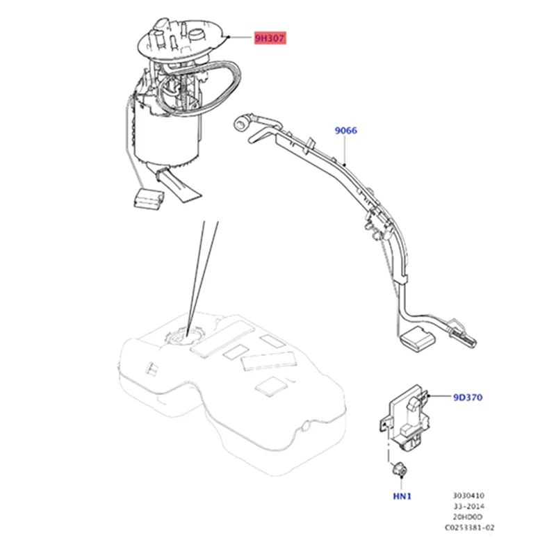 

Innovative Fuel Pump Module Assembly LR065349 for Land Rover