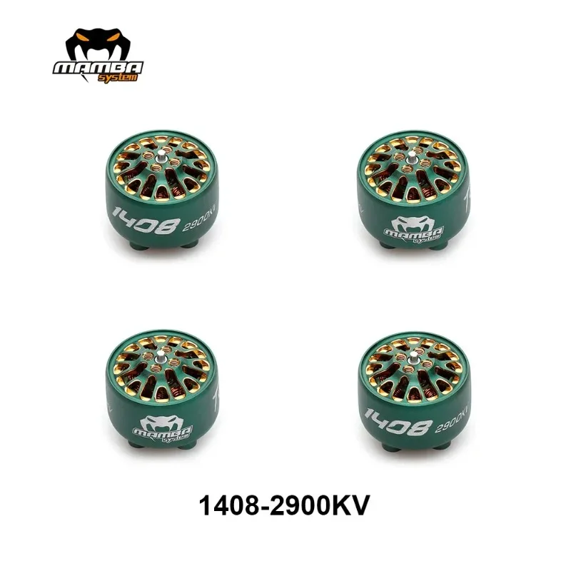 

DIATONE MAMBA TOKA 1408 2900KV/4100KV Brushless Motor Racing Motor Green for RC Qaudcopter Suit for 3-4inch propellers