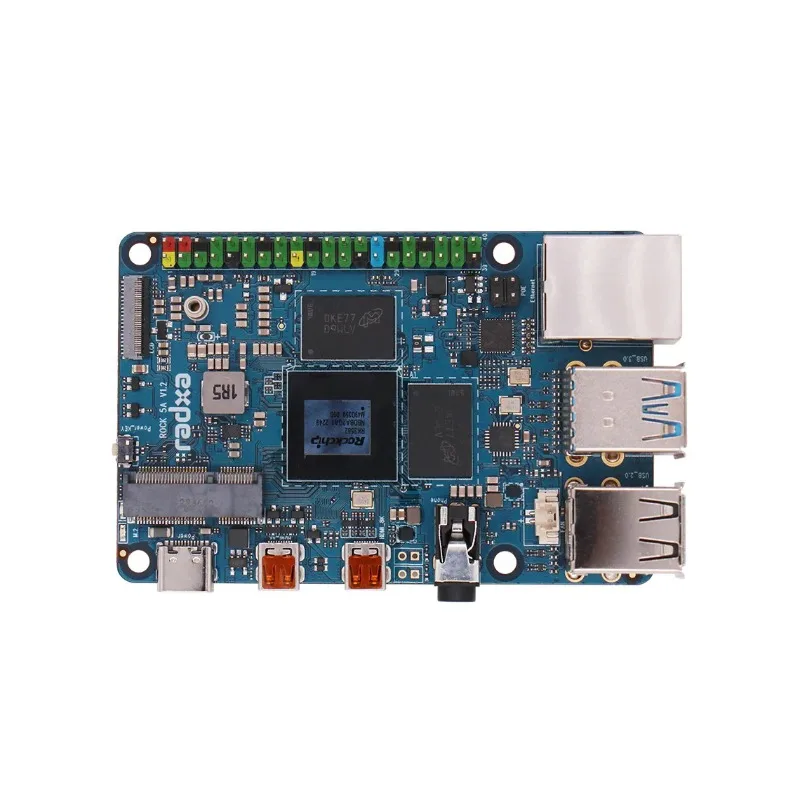 

Radxa ROCK 5A Blue Edition RK3588S Восьмиядерный одноплатный компьютер, совместимая с Raspberry Pi, замена для выхода 8K