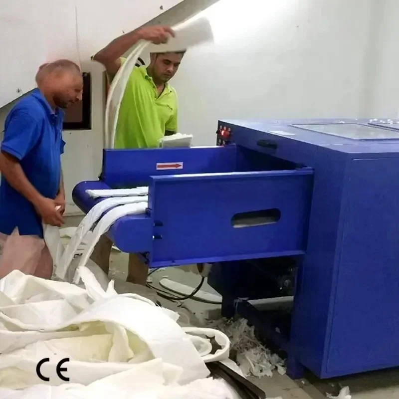 Mattress Scraps Recycling Machine Latex Sponge Shredding Machine Memory Foam Crusher