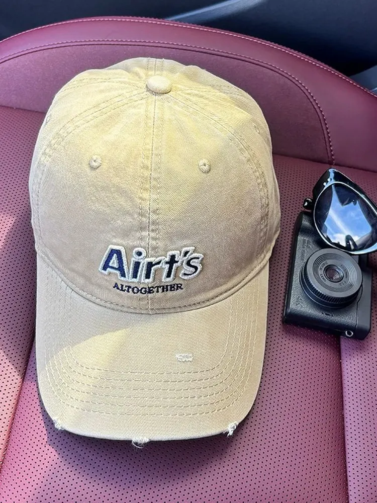 unisex-soft-top-baseball-cap-letter-embroidery-adjustable-duckbill-hat-cotton-polyester-blend-sunshade-all-seasons-versatile