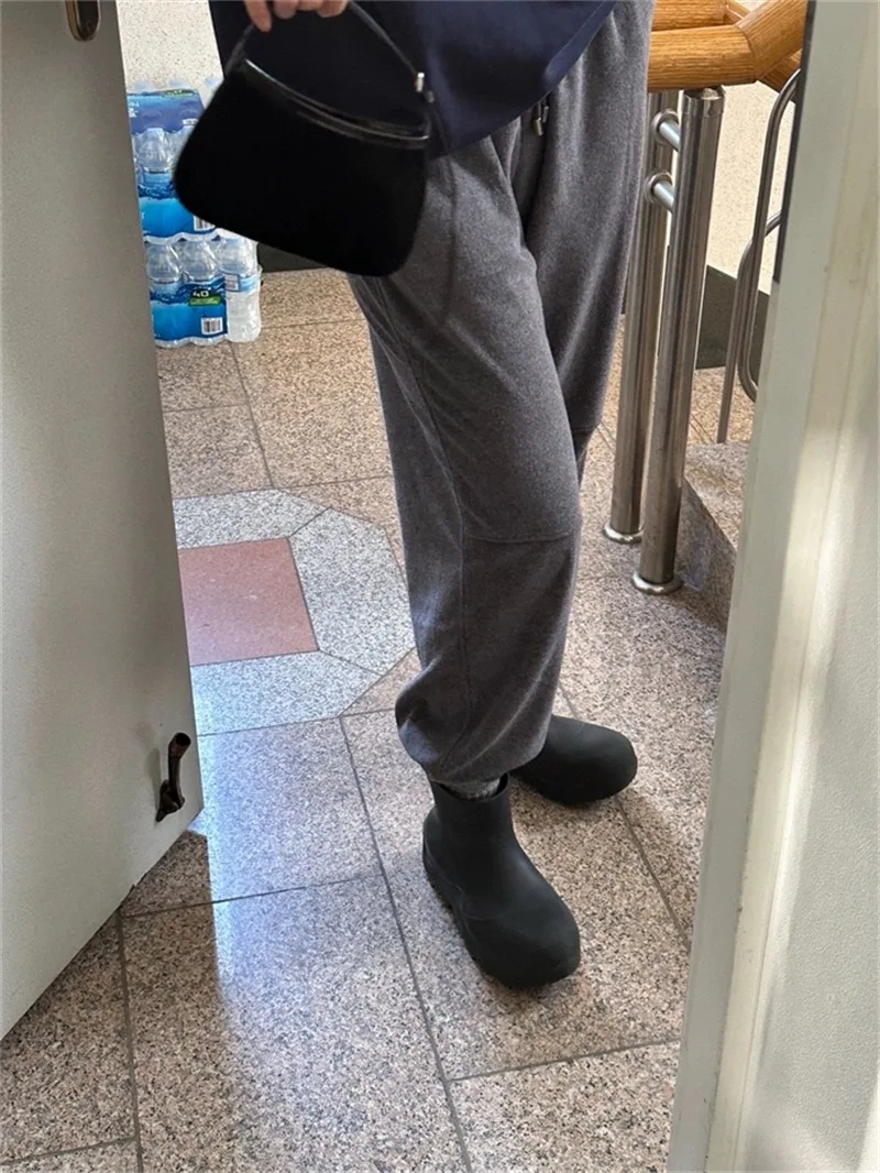 PREON カジュアル Dstring パンツ 秋冬新作 Sle 多用途 スポーツ ルーズフィット レディース パンツ l ウエスト その他素材