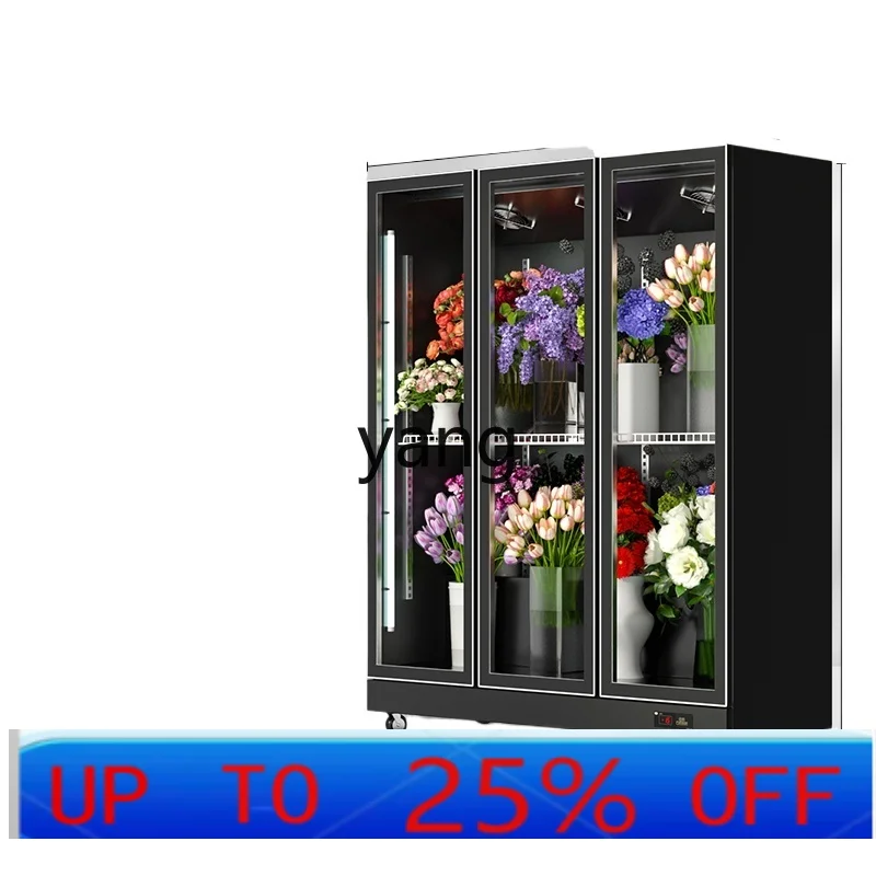 

LH flower fresh-keeping cabinet air-cooled and frost-free flower shop special fresh-keeping freezer