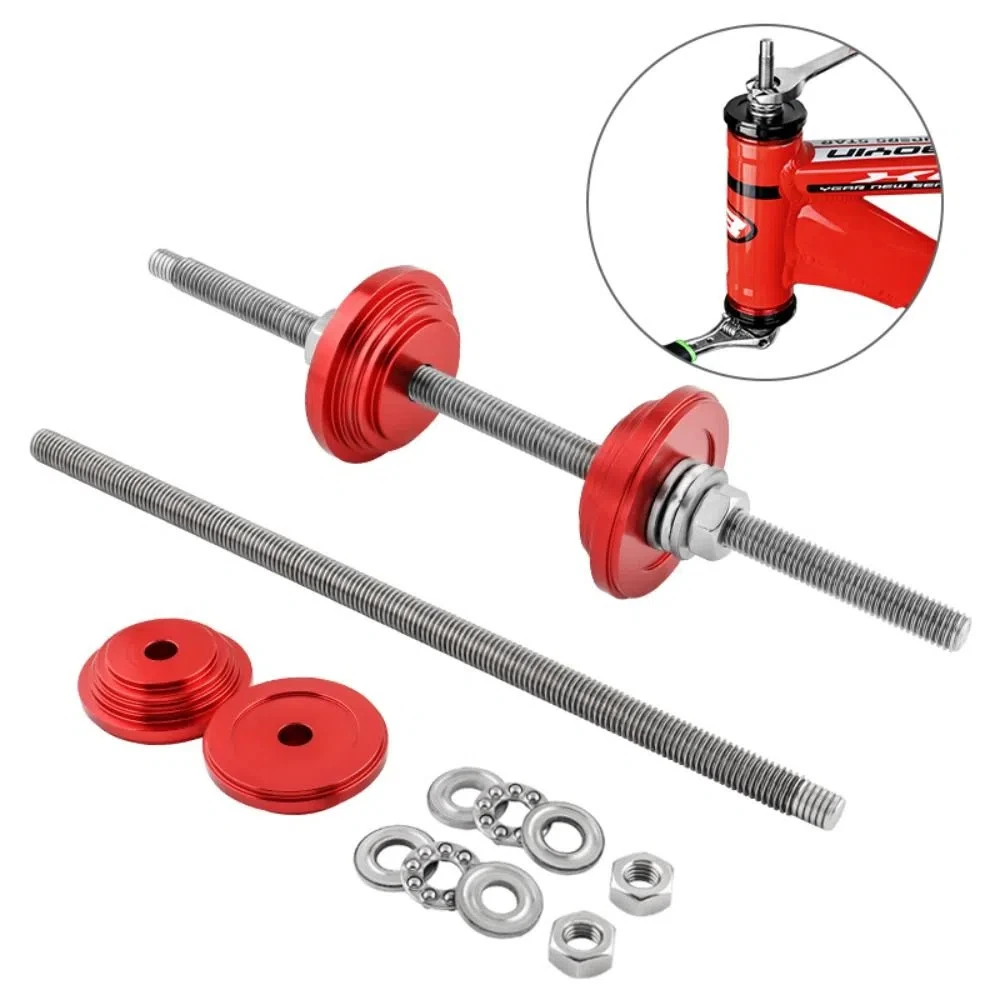 Aluminum Alloy Headset Press-In Tool CNC Anodizing Bike Bearing Press Fit Center Axis Bowl Set Bike Headset Tool