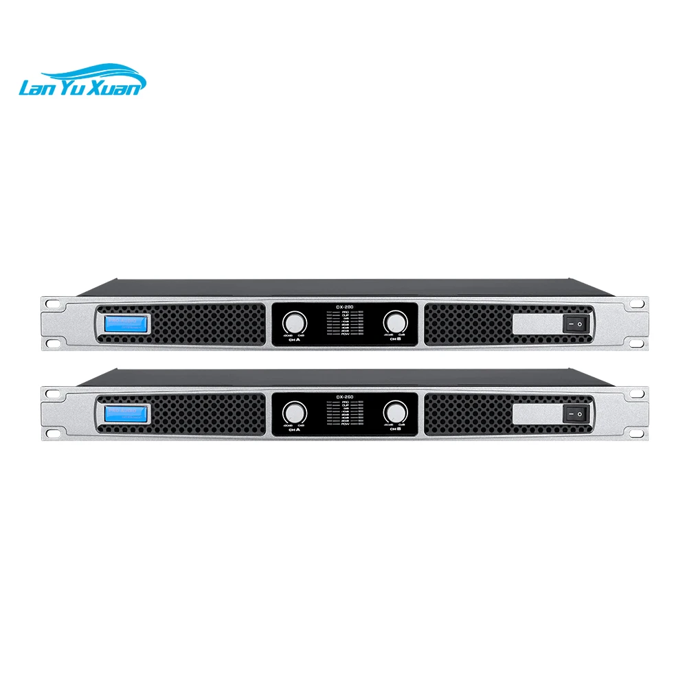 

EIF DX260/DX280 Professional Digital Power Amplifier 2*600W8ohm/2*800W8ohm Performance Stage Audio Amplifier High Quality ClassD