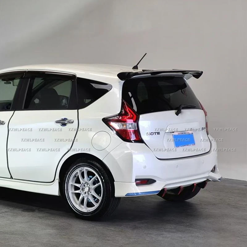 Alerón Trasero para Nissan Versa Note E12 Hatchback 2013-2020, Kit de Alerón de Techo, Alerón Trasero para Automóvil, Kit Exterior