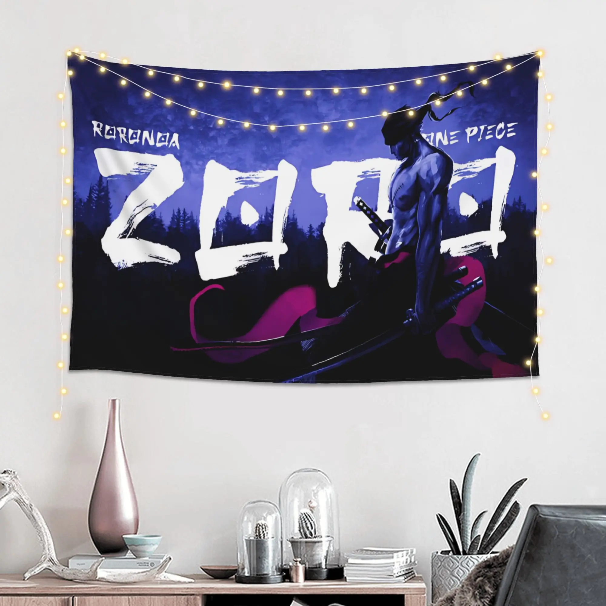 Cutecore Anime One Pieces Tapestry Bedroom Decoration  Wall Hanging Blanket Tapestry Cool Stuff For Room