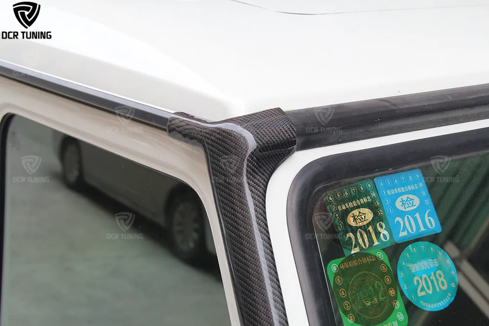 Für G-Klasse W463 G55 G63 G65 AMG Kohlefaser-Tür eine Säulenabdeckung G300 G500 G550 CF Außenverkleidungen