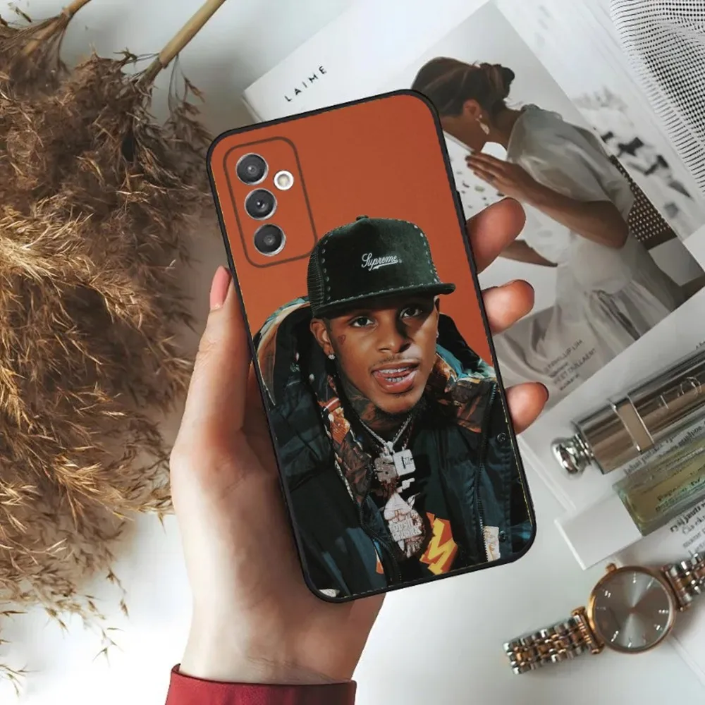 Toosii Rapper Phone Case For Samsung S24,23,22,30,21,10,9,Ultra,Plus,Lite,FE,5G Black Soft Case