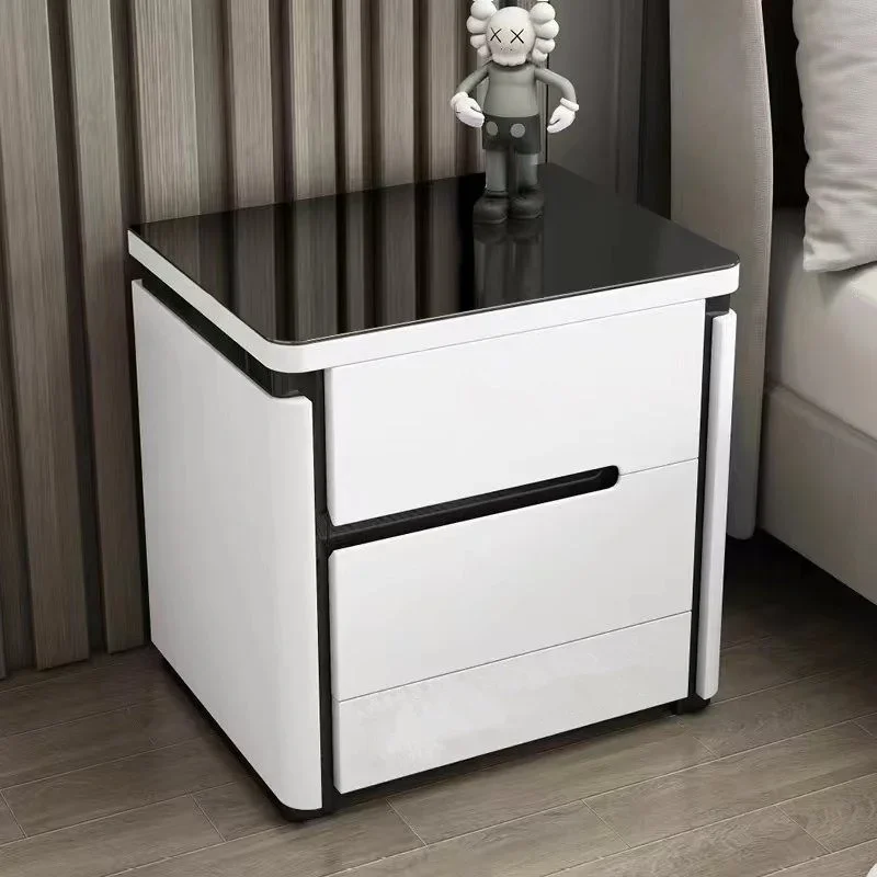 2025 New End Comfortable Corner Night Table Fashion Nordic Massage Luxury Cheap Filing Dressing Wall Mute Comodini - Image 6
