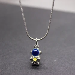 New Space Astronaut Necklace Ladies  Clavicle Chain Necklace for Women Jewelry Free Dropshipping Wholesale