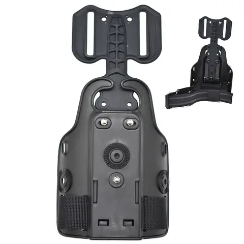 Plate-forme de jambe tombante tactique, panneau universel pour Glock 17 19 Beretta M9 Colt 1911 P226, noir, accessoire de chasse