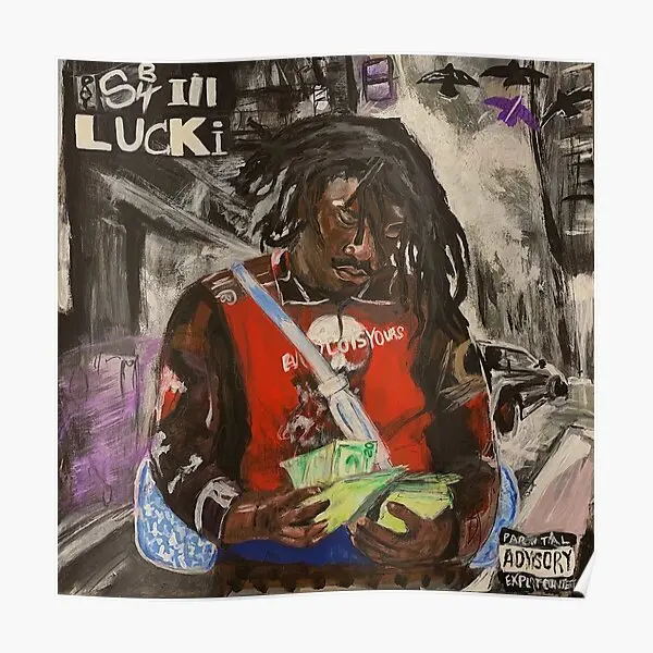 Lucki Days B4 3 Album Poster Cover Paint  Poster Decor Print Art Wall Painting Room Picture Decoration Funny Modern No Frame