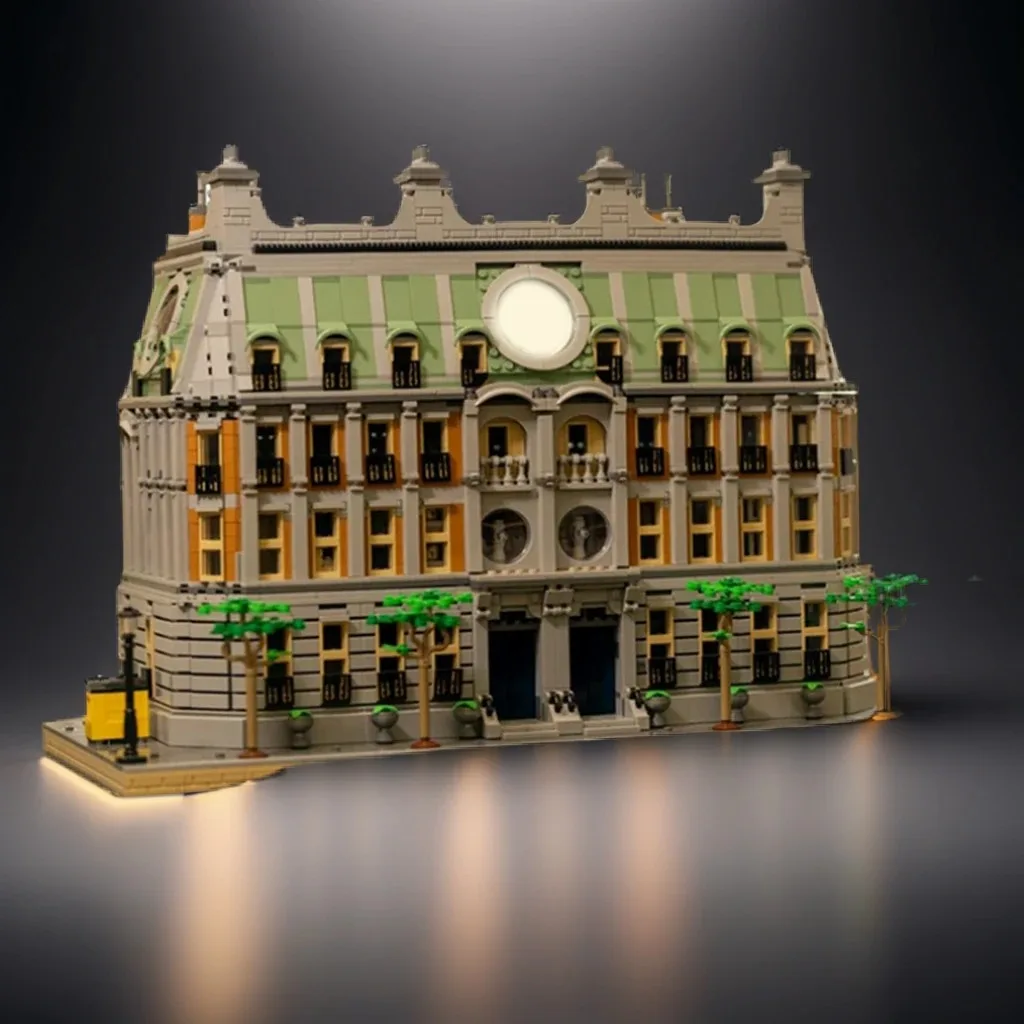 

5774pcs MOC Natural History Museum Building Modular Streetscape Model Blocks Architecture Toys Christmas Gift Education DIY