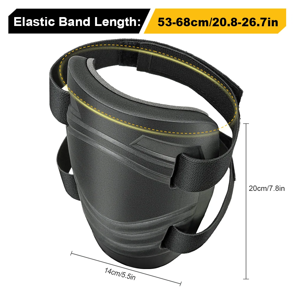 แผ่นรองเข่าโฟม WINHUNT สำหรับผู้ชาย พร้อมสายรัดปรับได้ เหมาะสำหรับคนทำสวน คนทำงาน และกีฬา