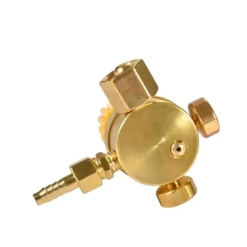 Argon Regulators Gauges Oxygen, Acetylene, Propane Gas Welding Regulator Dual Dials Adjustable for Mig Tig Weld 20/2.5Mpa