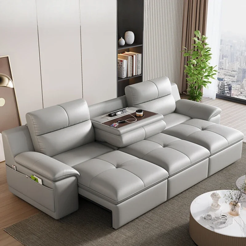 

Designer Genuine Leather Sofas Living Room Relax Italian Lounge Sofa Recliner Loveseat Divani Da Soggiorno Apartment Furniture