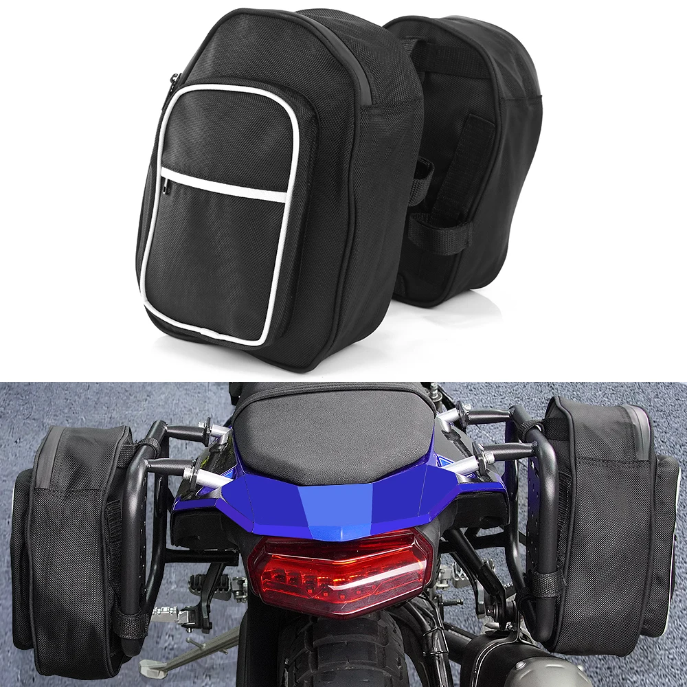 

Fit For TRIUMPH SPEED FOUR STREET TRIPLE TRIDENT 660 TROPHY TIGER Motorcycle Waterproof Bags Saddlebags Crash Bar Bags Tail Bags