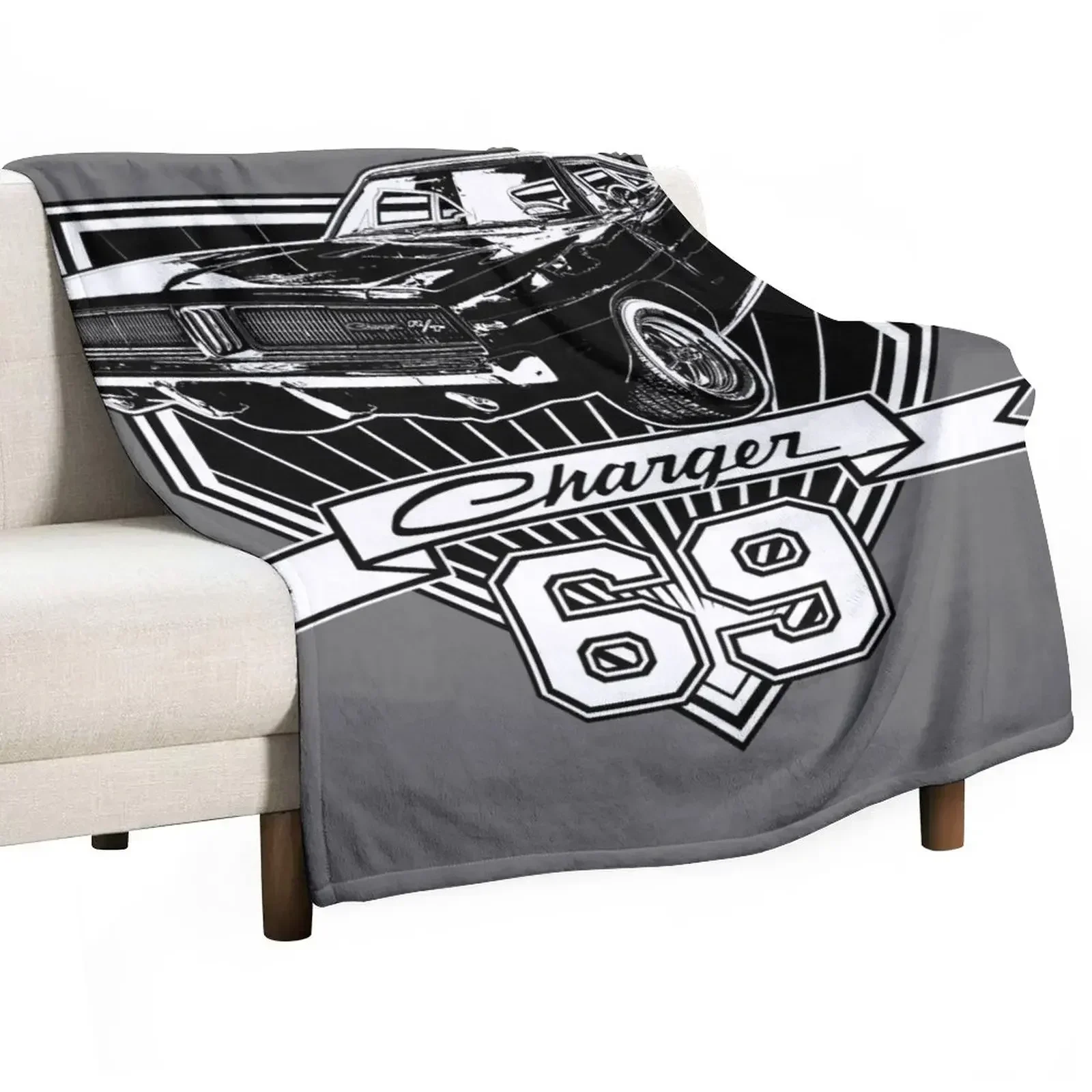 1969 Charger Throw Blanket Beach Flannels valentine gift ideas Thin Comforter Decorative Sofas Blankets