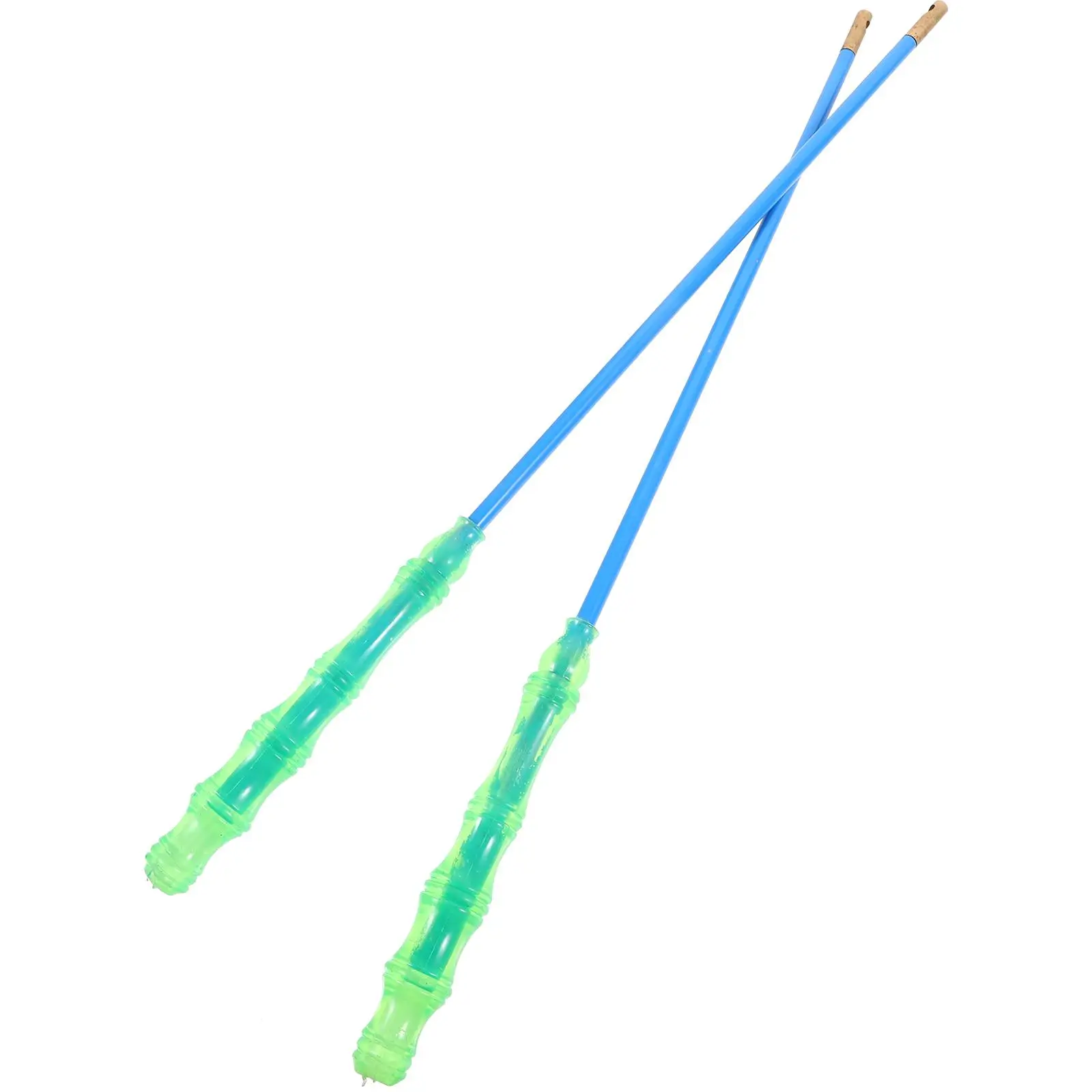 

2Pcs Diabolo Sticks 45CM Glass Rod Soft Handles Chinese Diabolo Stick Fitness Toy Acrobatics Juggling Handstick